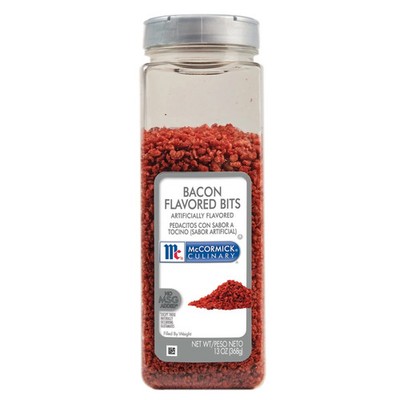 McCormick Culinary Non-GMO Kosher Bacon Flavored Bits, 13.0 oz Bottle.....