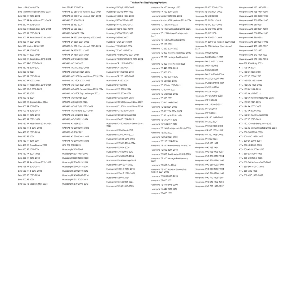 Primary Drive Sprocket Bolt and Nut Kit For HUSABERG FX600E 1997-1999 - Image 3 of 4