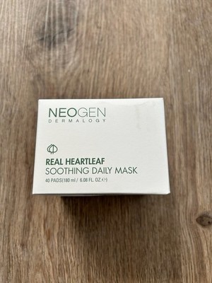 NEOGEN DERMALOGY REAL HEARTLEAF SOOTHING MASK - 180ML (40 PADS)