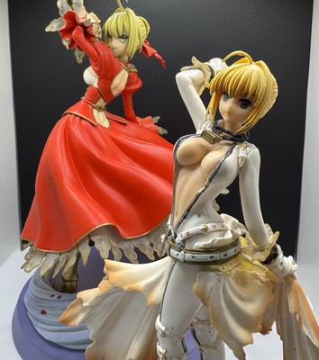 Kotobukiya (Set of 2 ) Vinyl Figures Fate/ Extra Saber Bride Nero Claudius READ