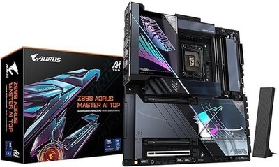 GIGABYTE Z890 AORUS Master AI TOP Intel Core Ultra (Series 2) LGA 1851 Motherboa