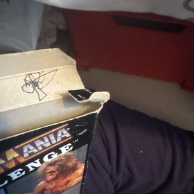 WWF WrestleMania Challenge (Nintendo NES) with manual and box