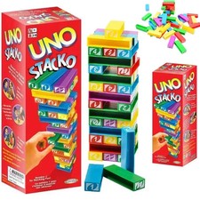 Stacko UNO Card Board Games Family Entertainm...