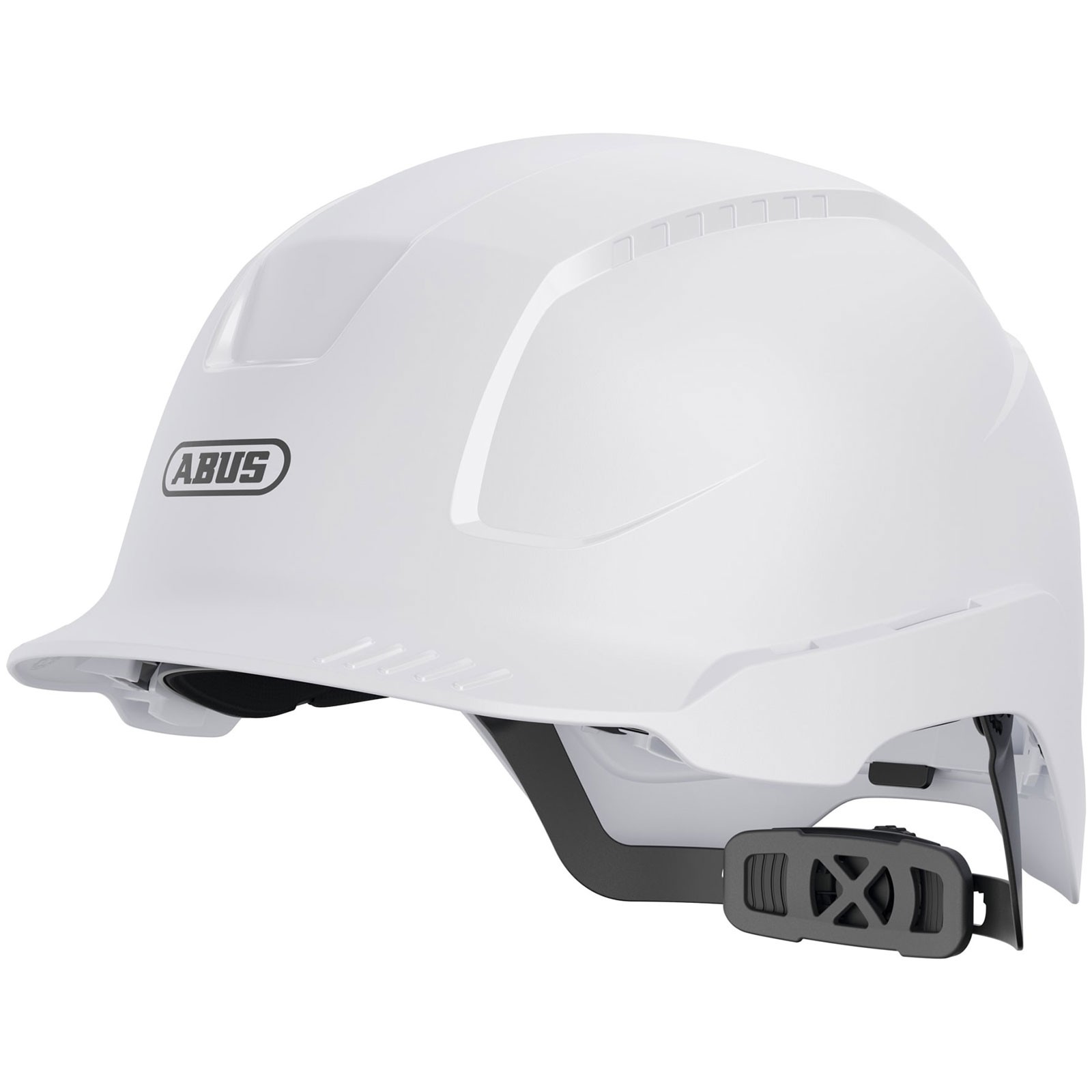 ABUS SCATOR-E Non-vented Safety Helmet White