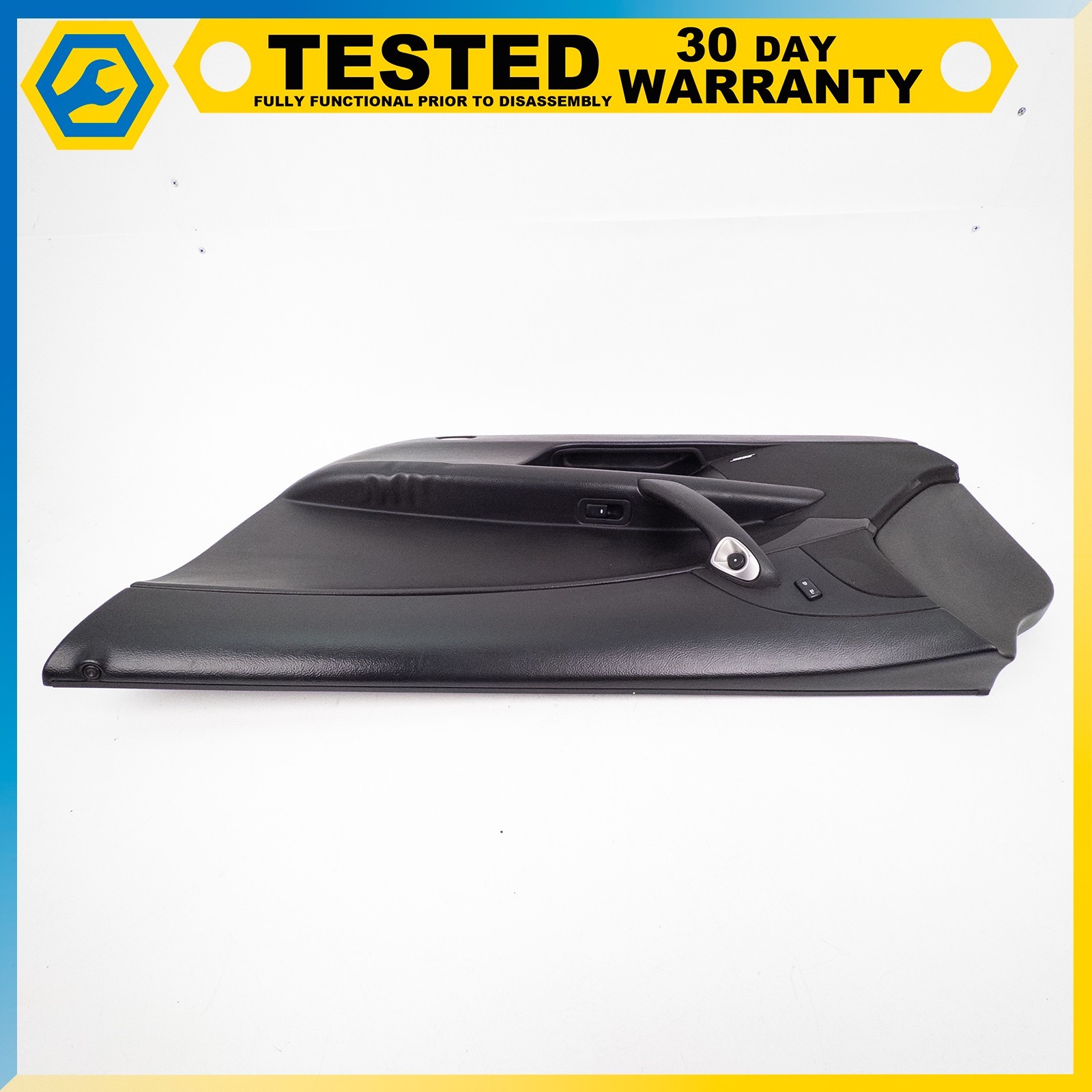 05-13 CHEVROLET CORVETTE C6 FRONT RIGHT SIDE INTERIOR DOOR PANEL BLACK OEM