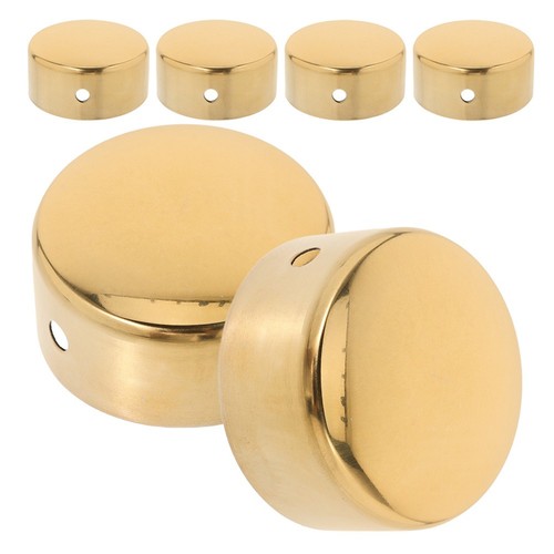 6 Pcs Handrail End Cap for Wood Stainless Steel Caps Stair Banister | eBay