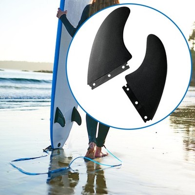 2Pcs Surfboard Fin Surfing Ersatz für Stand Up Paddleboard Zubehör