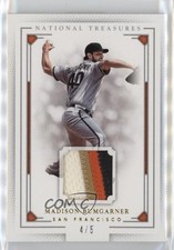 2016 Panini National Treasures Prime /5 Madison Bumgarner #84 0b0