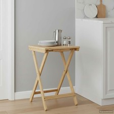 Table de cuisine Naturel 40 x 30 x 53,5 cm Bambou vidaXL