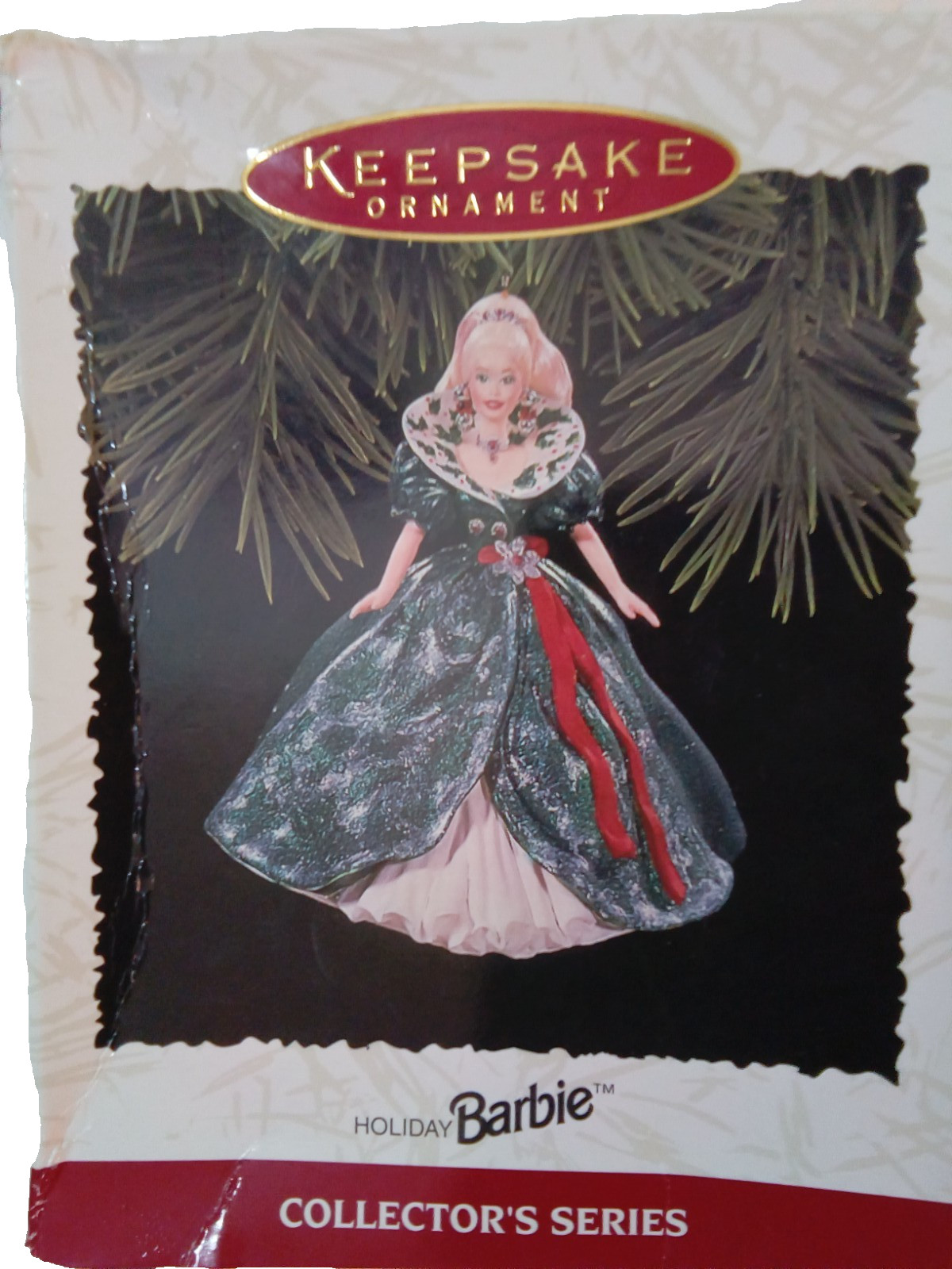 Hallmark Keepsake Ornament Barbie Holiday Collectors Series 1995