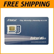 Prepaid 3-in-1 Universal SIM Card: 8GB Data & Unlimited Communication in Mexico