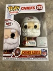 FUNKO POP Kansas City CHIEFS SANTA #293 FANATICS 2024 Holiday Exclusive!