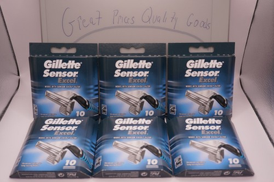 #ad #ad Gillette Sensor Excel Razor Blade 60 Cartridges $74.95