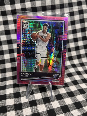 #ad 2020 21 Panini Donruss Optic Brandon Clarke #5 Pink Hyper Prizm $4.50