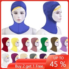 Underscarf Women Muslim Inner Hat Ninja Islamic Hijab Bonnet Neck Cover Arab Cap