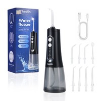 Keplin Water Flosser for Teeth Portable Oral Irrigator with 4 Cleaning Modes