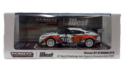 Tarmac Works 1:64 Nissan GT-R NISMO GT3 GT World Challenge Asia Esports illest
