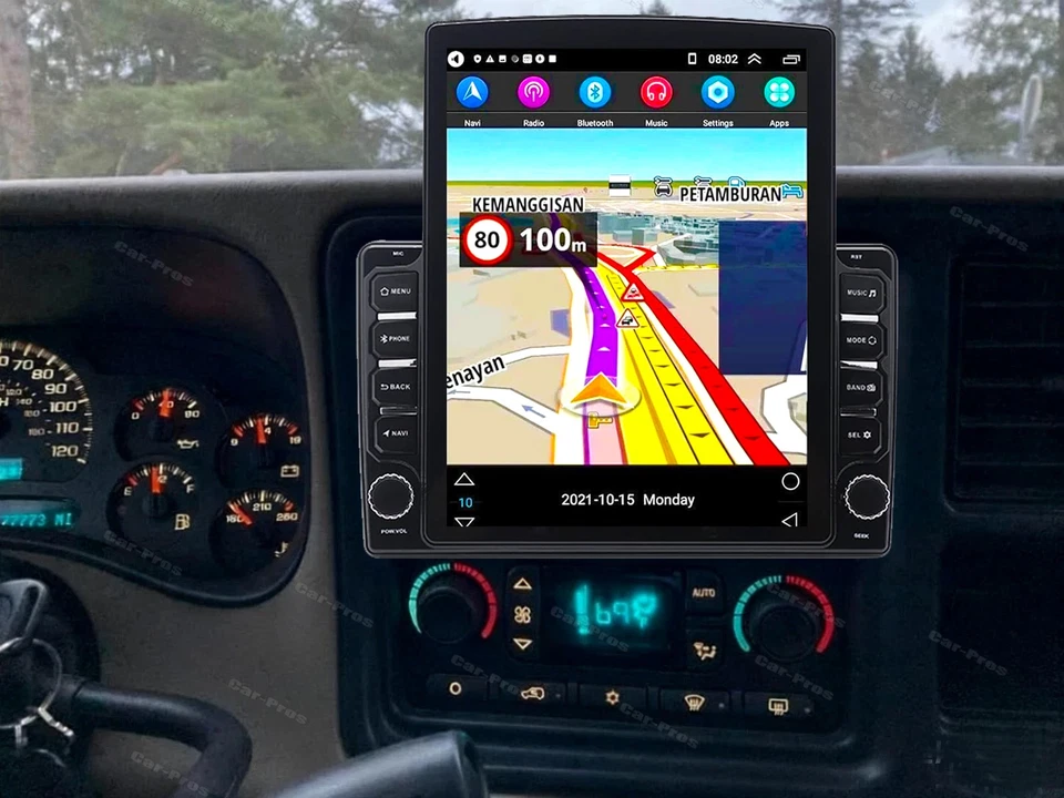 Radio GPS estéreo Android 13 9,7"" Carplay para Chevrolet Avalanche 2003-2006 Foto 3 de 4