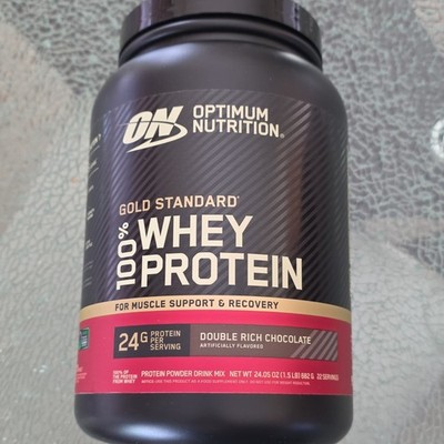 Optimum Nutrition Whey Protein Double Rich Chocolate 22 Servings
