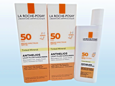 #ad #ad LA ROCHE POSAY ANTHELIOS TINTED MINERAL SPF 50 SUNSCREEN 1.7 OZ EXP: 2027 2PCS $24.00
