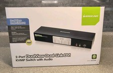 NEW Factory Sealed!    IOGEAR 2-Port DualView Dual-Link DVI KVMP Switch GCS1642