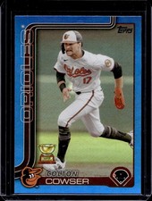 2025 Topps Colton Cowser Blue Rainbow Foilboard #/150 Orioles