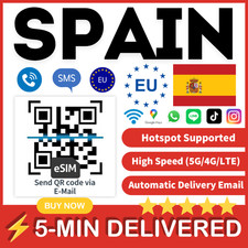 [eSIM] Spagna eSIM 100GB Mega Plan + chiamate illimitate e voce in roaming UE + EU