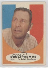 1961 Topps Solly Hemus #139 0z0n