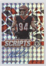 2021 Panini Mosaic Scripts Sam Hubbard #S-SH Auto 1io4