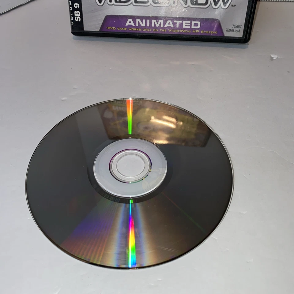 Nickelodeon Video Now Paquete de 3 PVD Bob Esponja Jimmy Neutrón y Padres Extraños Lote Foto 3 de 4