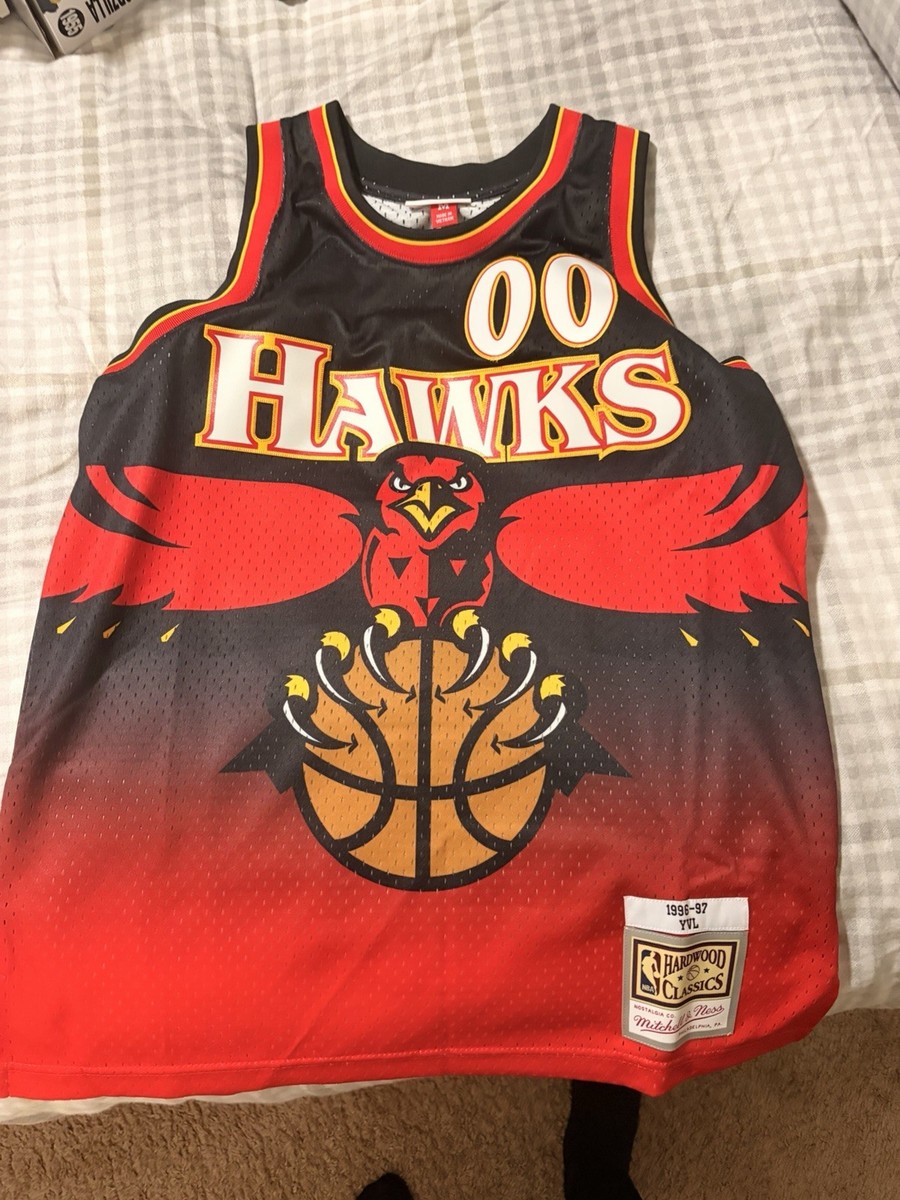 Playboi Carti “YVL” Mitchell & Ness Throwback Atlanta Hawks Jersey