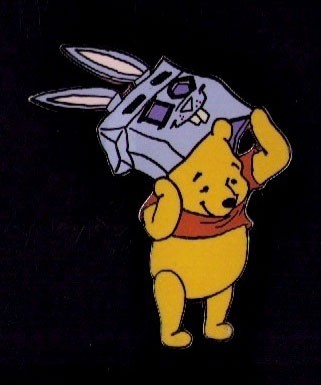Disney Winnie the Pooh and Piglet Easter Dress Up 2  Pin