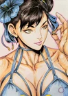 Chun Li,Street Fighter,fan art,drawing,markers,comics,manga,painting