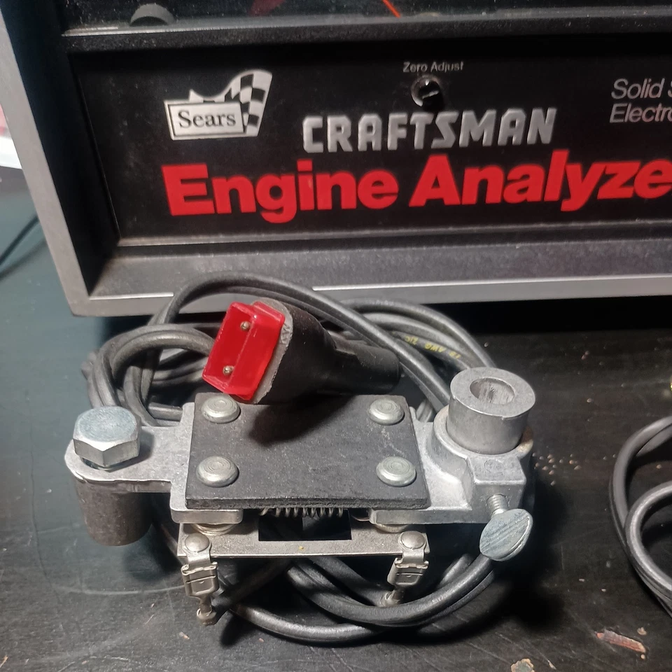Analisador de motor vintage OEM CRAFTSMAN #161.210400 VENDIDO ESTADO - Imagem 3 de 4