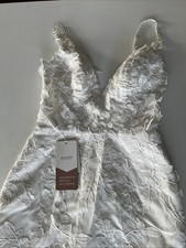 Stacees Ivory Wedding Dress Size Uk 4 -| Brand New | Never Worn - See Label Pic