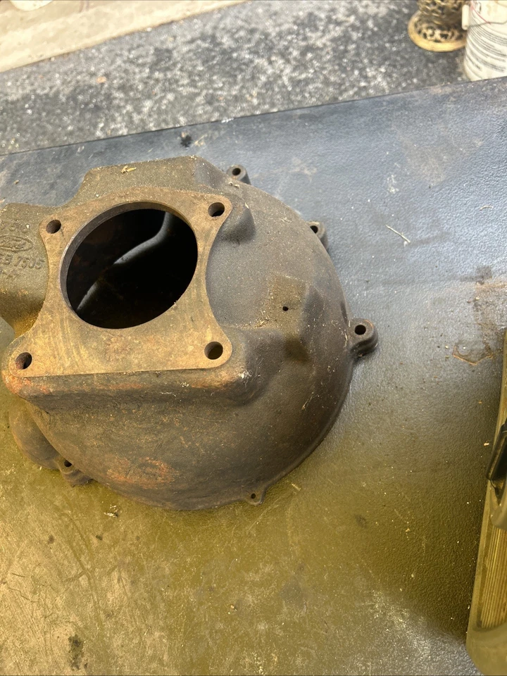 OEM 72EB-7505-BA Early Mercury Capri SOHC+V6 w/Type F Trans Bell Housing - Image 4 of 4