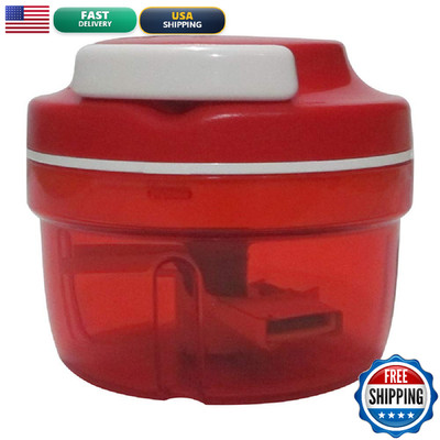 Tupperware Chop N Prep Chef In Blue/Red Color