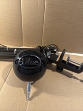 Blue Yeti Snowball Ice Microphone Black /w Desk Arm and USB Cable