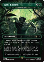 Bast's Blessing - Primal Vigor Secret Lair Drop Series 1749