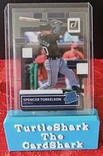 Spencer Tokelson 2022 Panini Chronicles Clearly Donruss Rated Rookie DET Tigers