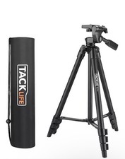 TACKLIFE Lightweight Tripod, Aluminum Travel/Camera/Phone Tripod With Carry Bag