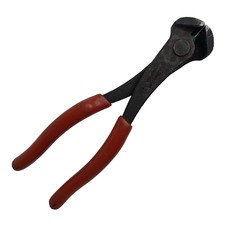 Snap-on 17ACP Nipper Pliers – 7.5" – Red Handle – USA – Rust – Opens Smooth