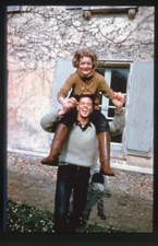 Alain Delon carrying Romy Schneider 1950s Vintage Photo Agency 35mm Transparency