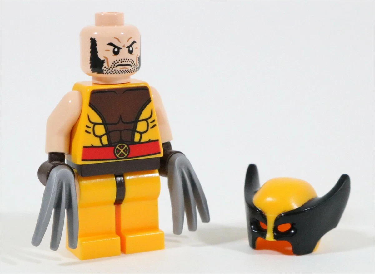 WOLVERINE Logan Custom Printed Marvel Lego Minifigure – Atlanta Brick Co