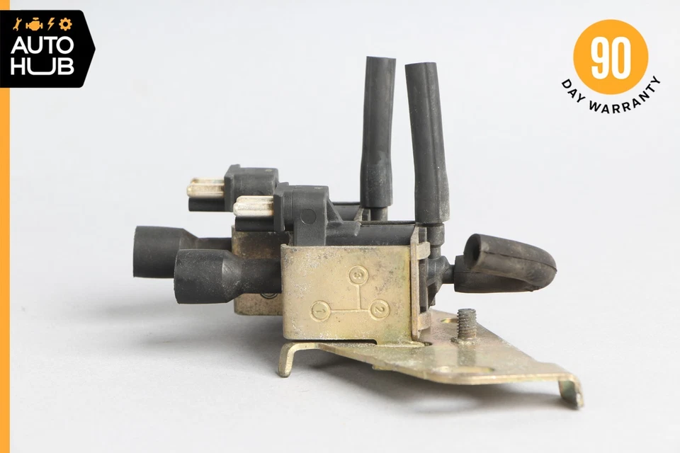 90-93 Mercedes 300SL 500SL Cambio Sobre EGR Juego de 2 Electroválvulas de Vacío OEM Foto 3 de 4