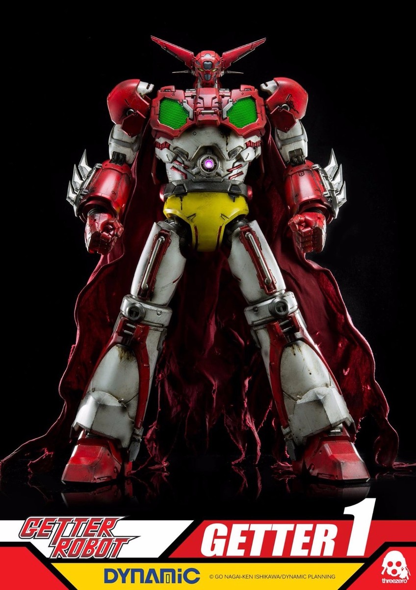 スリーゼロ　ゲッターロボ Getter1 　(threezero) THREEZERO GETTER 1 ONE ROBOT RED 16
