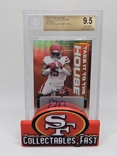 2021 Leaf Valiant Elijah Mitchell Take It To The House ORANGE/50 BGS 9.5 Auto 10
