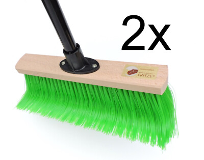 2x Krallenbesen Hof & Garten SOFT - 35 cm - Original Fritze  Premium Qualität