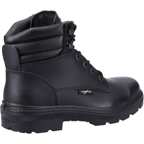 Botas de seguridad de trabajo Cofra Hull BIS de cuero repelente al agua S3 SRC - Imagen 3 de 4