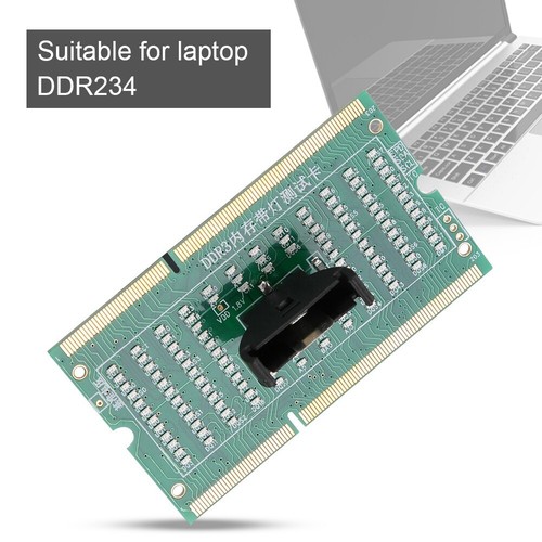 Laptop Motherboard DDR4 RAM Memory Slot Diagnostic Analyzer Tester Card W/ L Fit - Picture 8 of 9